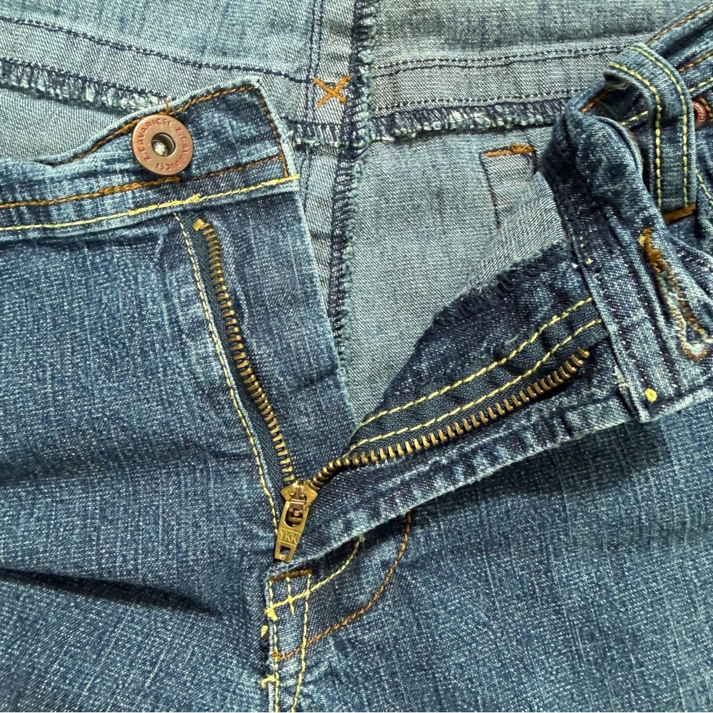 Z Cavaricci Bootcut Jeans Womens Size 16 Medium Wash Stretch Denim Y2K - Picture 9 of 16